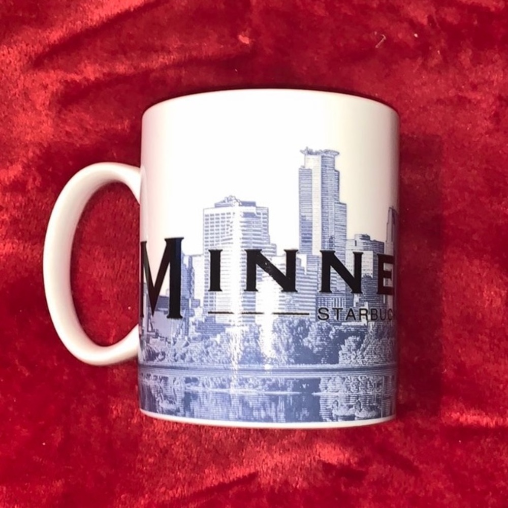 Minneapolis "the city of lakes" Starbucks edition coffee mug